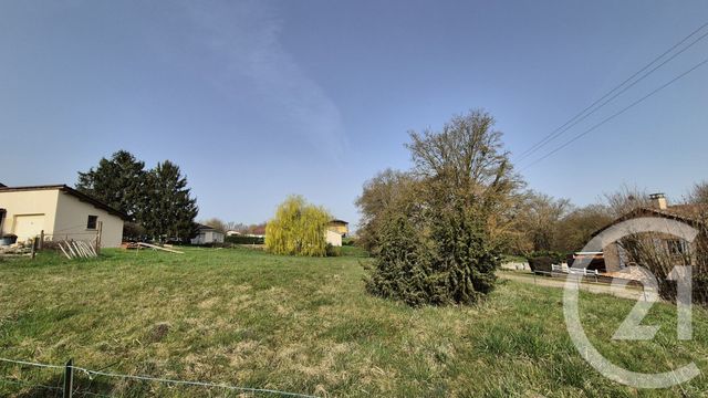 terrain à vendre - 1372.0 m2 - ST CYR SUR MENTHON - 01 - RHONE-ALPES - Century 21 Camaz Immobilier