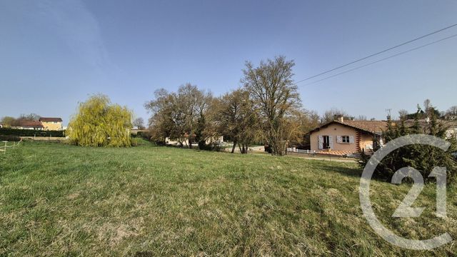 terrain à vendre - 1372.0 m2 - ST CYR SUR MENTHON - 01 - RHONE-ALPES - Century 21 Camaz Immobilier